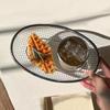 Stainless Steel Fruit And Vegetable Basket Oval Drainage Basket Mesh Frame Mesh Screen Kitchen Washing Basket Storage Basket