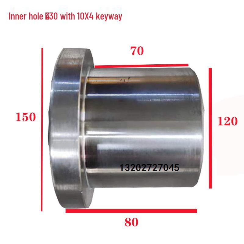 Electric Rail Cart Drive Wheel with Keyway - Internet Celebrity AGV Pulley Train Wheel