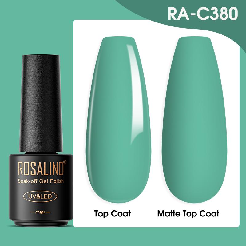 ROSALIND Gel Nail Polish Nail Art 7ML UV Colors Gel Varnish Nail Polish Semi Permanent Soak Off LED Lamp Gel Lacquer Man