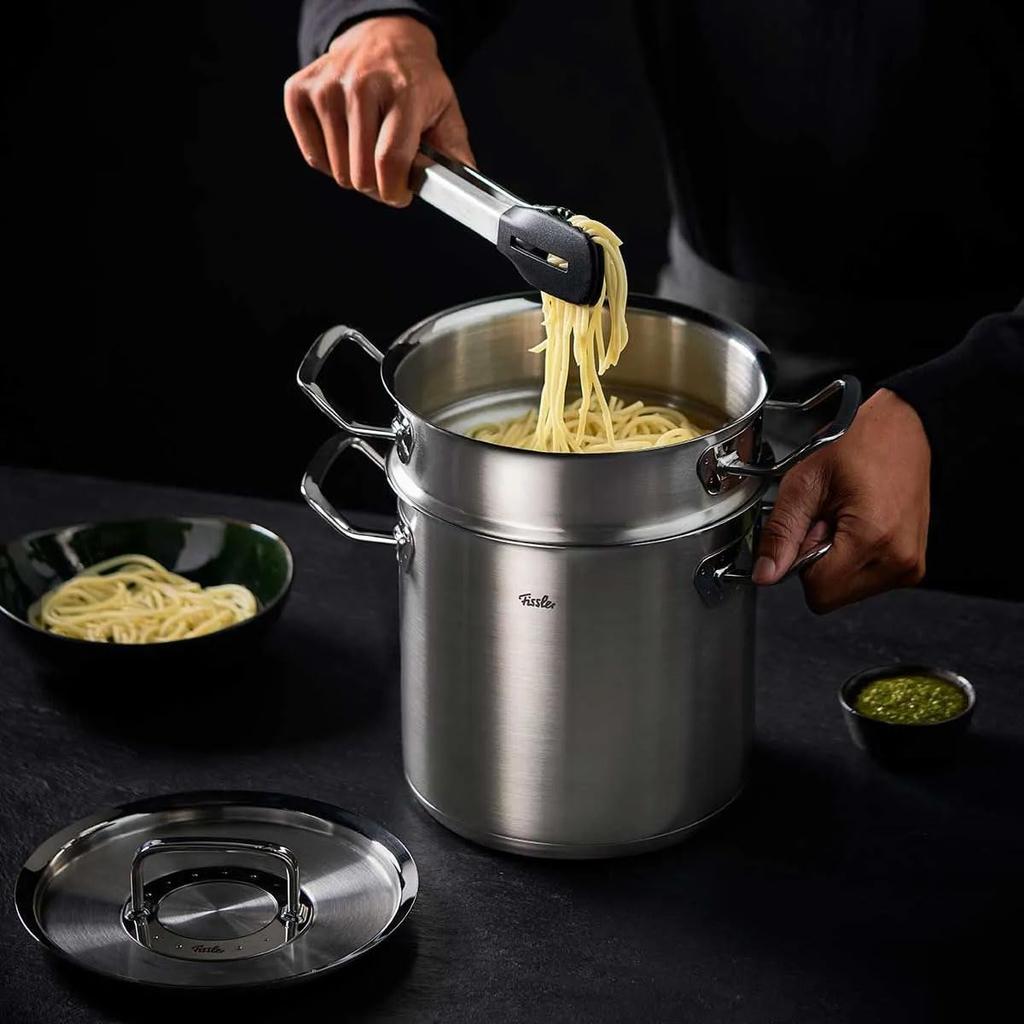 Fissler Pot 20cm Original Profi Collection Gas Compatible Made In Germany Japanese Silver Two-handed Multi-Star Fire/IH [Authorized Product]