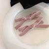 Korean Ornaments Retro Elegant Velvet Bow Hair Clip Artistic Girl Sweet Edge Clip Temperament Small Bangs Clip Hair Clip Girl