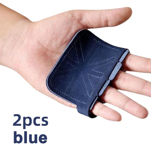 Cowhide fitness gloves grip leather weight training gloves palm protection fitness sports gymnastics grip pull-ups weight traini