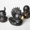 Bath Duck Gothic Duck Heavy Metal Goth Thicc Black Bathtub Gift