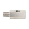 1/8 NPT Stainless Steel Hydraulic Pressure Sensor Adapter For Mechanical Engines For Diesel, Automotive Fuel, Oil, And Water