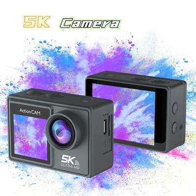 High Definition 5K Button Dual Screen Sports DV WIFI Remote Control Outdoor Waterproof Camera Diving Camera