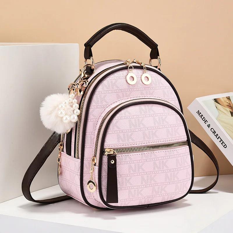 Luxury Brand Designer Women s Backpack Fashion Versatile Single Shoulder Crossbody Bag Large Capacity Leisure Travel Backpack 20x10x22cm