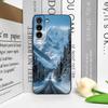 Vintage Forest Landscape Snow Mountain Scenery Phone Case for Samsung Galaxy A56 A14 A55 A16 A54 A36 A53 A52 A51 A50 Soft Covers