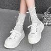 Half-drag Outer Wear Summer New Casual Pearl Small Muffin Thick-soled Breathable Lazy Board Shoes