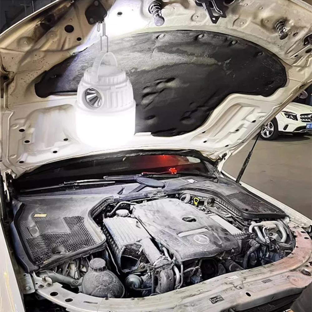 Long Endurance Camping Lamp Light USB Rechargeable Night Market Lighting Lamp  Household