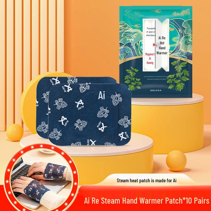 Student Hand Warmer: Wearable Self-Heating Patch for Cold Relief and Steam Therapy