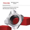 PCD Diamond Lathe Inserts TPGH090302 for Copper, Aluminum, Gemstone 