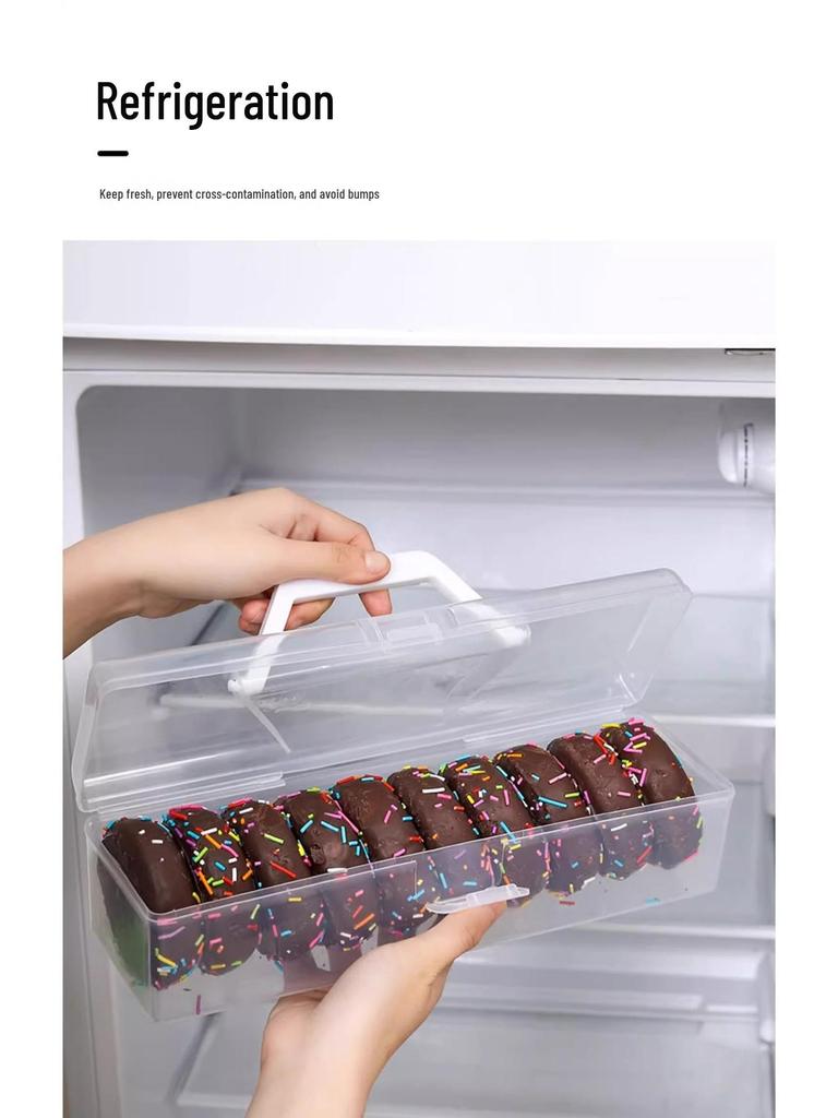 Reusable Swiss Roll Cake Box for Baking and Takeaway - Cotton Quilt & Towel Design