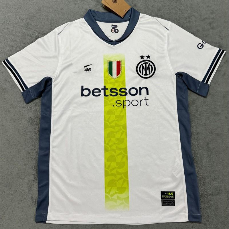 Camiseta de Aficionado Retro del Inter de Milán Camiseta de Fútbol Clásica Edición Vintage de la Plantilla Uniforme de Fútbol para Hombre