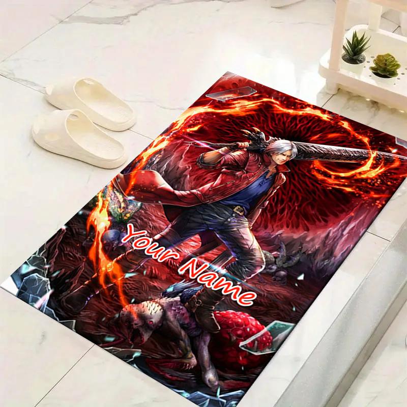 Custom 1Pc Devil May Cry Dante'S Journey Rug Office Carpet Indoor Outdoor Entrance Doormat Nonslip Soft And Comfortable Living Room D291537