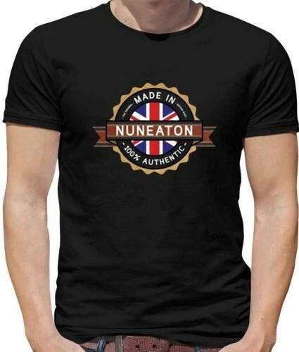 

Made In Nuneaton Mens T-Shirt - Hometown - City - Place - Town - FC - Borough M