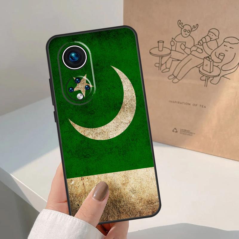 Pakistan Flag Banner For Honor Magic 8 Pro 5 6 7 Lite Case For Honor Win RT 200 400 50 70 90 X8b X9a X9b X9c X9d