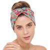 Women's Headband Twisted Criss Cross Elastic Hairband for Yoga Sport Makeup Boho Headbands for Girls Non Slip Sweat Soft Head Wrap Hair Accessories