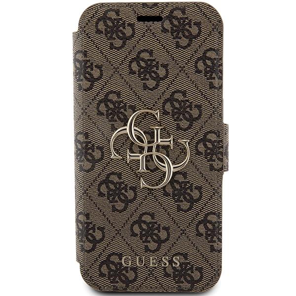 Guess Gubkp15X4Gmgbr Iphone 15 Pro Max 6.7 Brązowy/Brown Book 4G Metal Logo