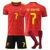 2026 World Cup Belgium Home #7 DE BRUYNE
