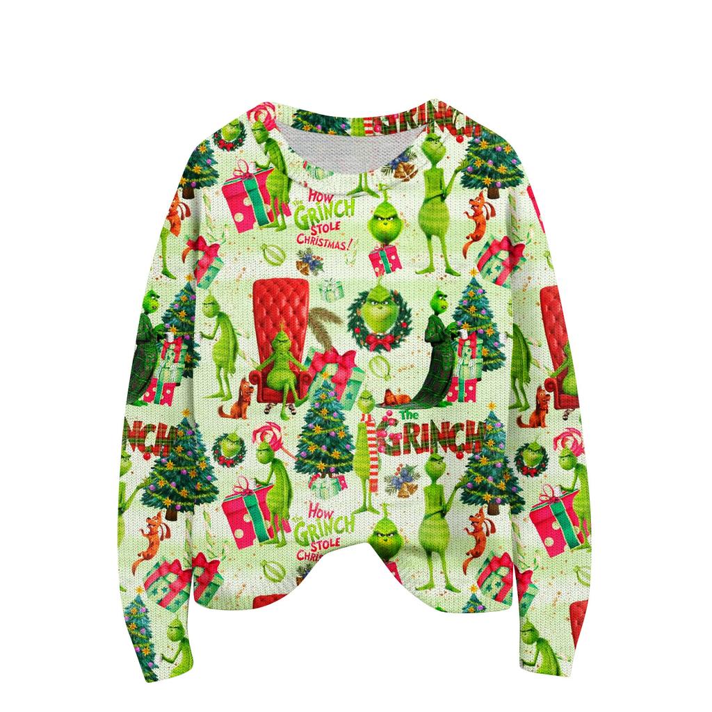 Women's Fashion Casual Long Sleeve Neck Sweater Pullover Top