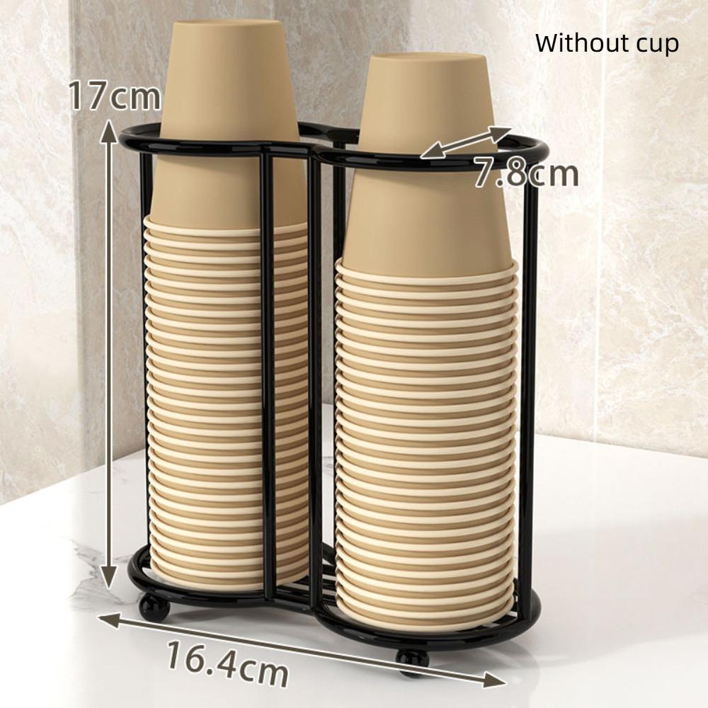 Cup Organizier Disposable Cup Picker Plastic Cup Holder Desktop Cup Storage Rack