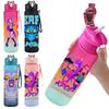 Anime Cartoon K-Pop Demon Hunters Printed 750Ml Water Bottle Large Capacity Drinking Cup Portable Outdoor Sports Water Cup Children Gift