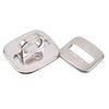 Notebook -theft Security Base Portable Electroplated Lock with Hole Square Fixed Base Plate for Laptop Notebook Computer