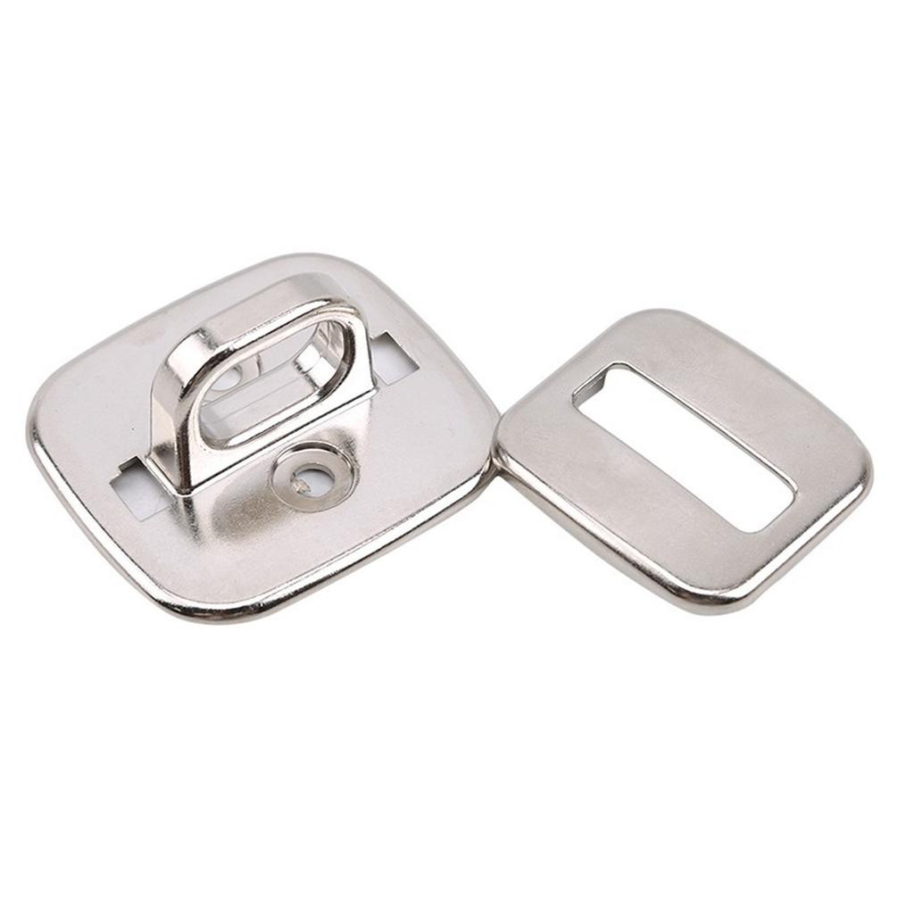Notebook -theft Security Base Portable Electroplated Lock with Hole Square Fixed Base Plate for Laptop Notebook Computer