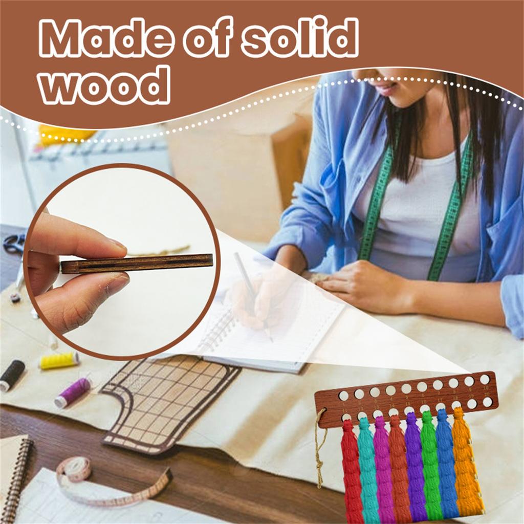 Embroidery Thread Storage Rack Embroidery Thread Organizer Knitting Tools Cross Thread Rack