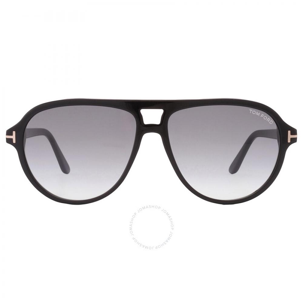 

Tom Ford Jeffrey Gradient Smoke Pilot Men s Sunglasses FT0932 01B 59