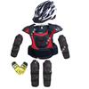 Kids' Motorcycle Balance Bike Armor Set: Knee, Elbow, Chest & Back Protectors.