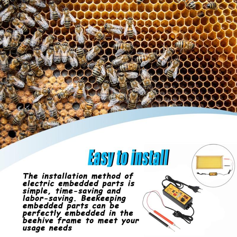 Beekeeping Electric Embedder EU Plug Beekeeping Supplies For Wax Wire Embedder Beehive Frame For Wax Frames Tool