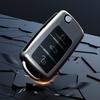 Fashion Car Key Case Cover For VW Volkswagen Golf 7 MK7 Tiguan MK2 For Seat Ateca Leon FR 2 Ibiza Skoda Octavia Kodiaq