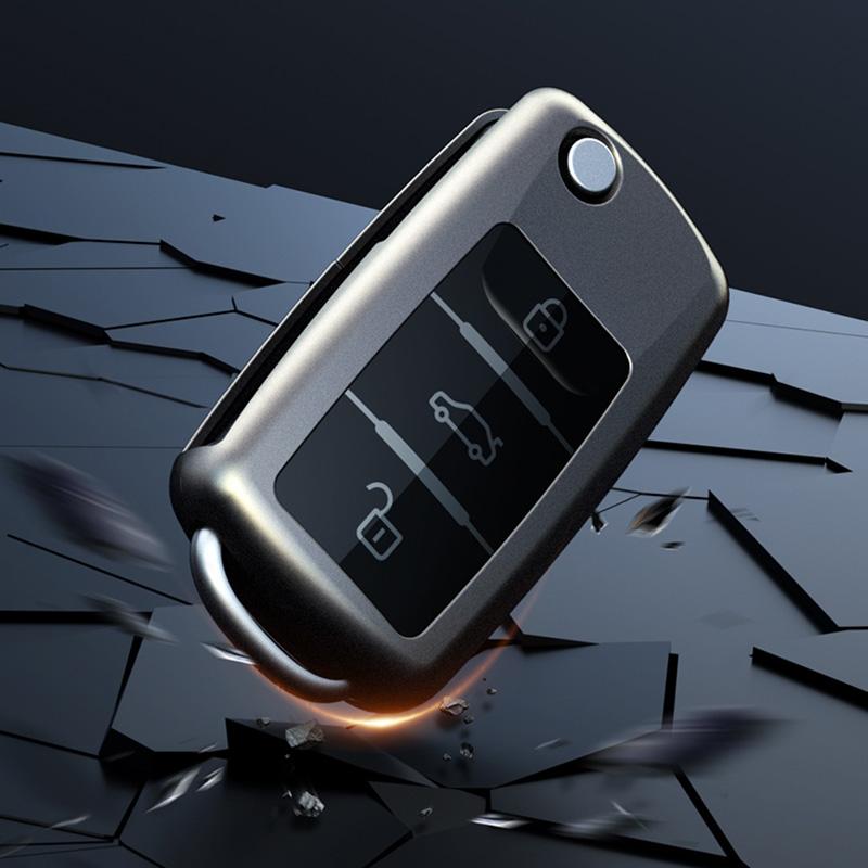 Fashion Car Key Case Cover For VW Volkswagen Golf 7 MK7 Tiguan MK2 For Seat Ateca Leon FR 2 Ibiza Skoda Octavia Kodiaq