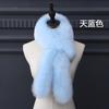 Korean Faux Fur Women's Collar Scarf Cold Winter Warm Fur Collar Scarf Wrap Winter Neck Warmers