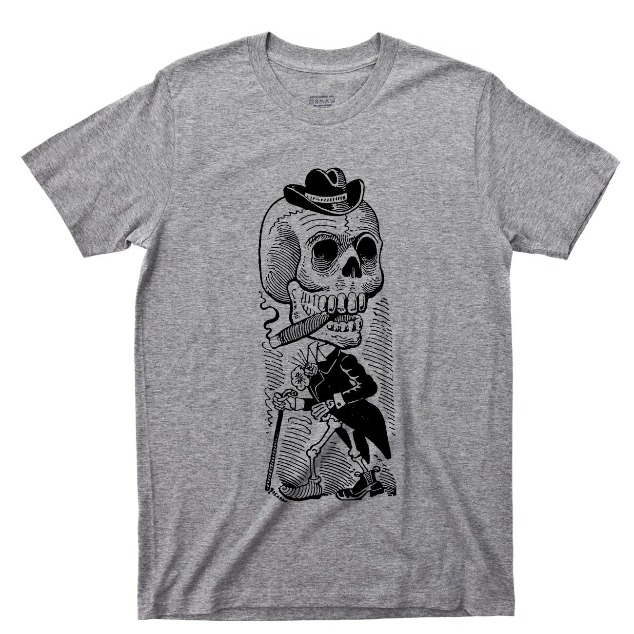 Lagartijo T Shirt Mexico Art Rich Calavera Sugar Skull Cinco De Mayo Fiesta Tee M