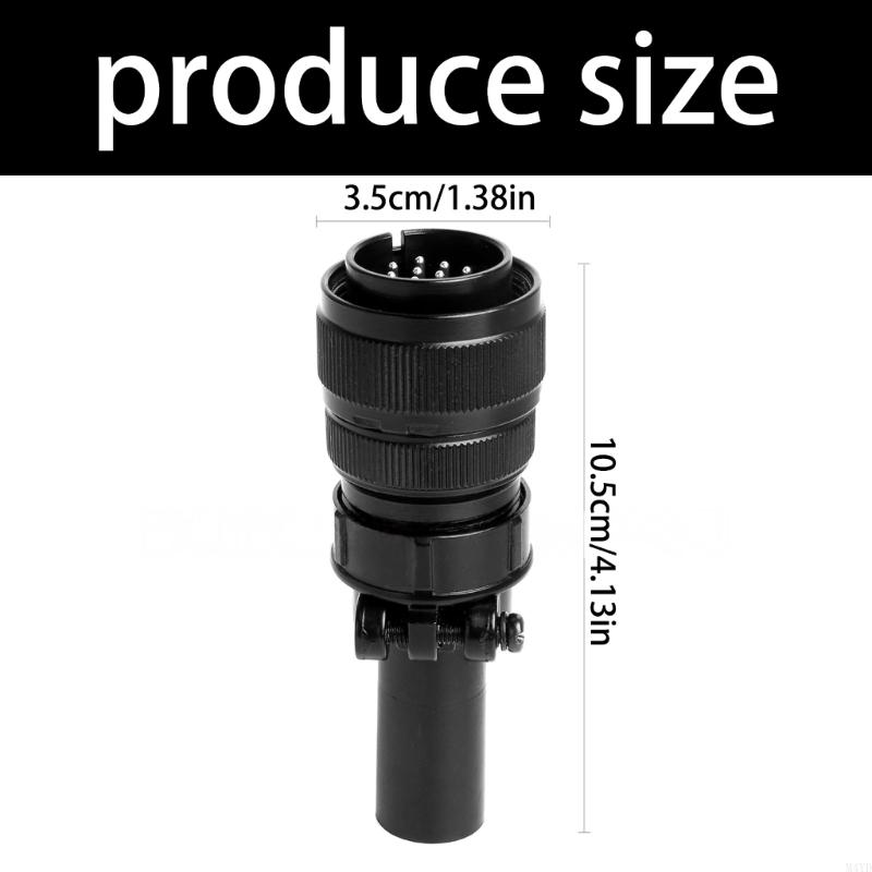 Heavy Duty 14Pin Welder Connector For TIG Welding Machines With Remote Current Control Wire Feeder Support Metal Shell M4YD