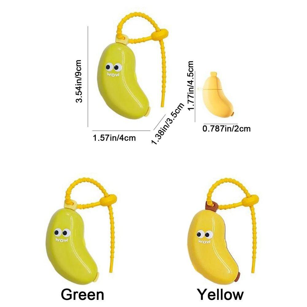 2Set Protective Banana Shape Toothbrush Cover 2 In 1 Toothbrush Protector Cap  Outdoor