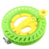 22cm   Plast Fiskelina Hjulhållare Vindare Verktyg Tillbehör(Gul)