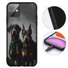 Dobermann Dackel Hund Handyhülle für Xiaomi Redmi Note 12 11 10 A3 Pro 10A 10C 12C Note12 5G Hülle Gehäuse