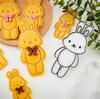 Plastic Biscuits Molds Cookie Stamp Cartoon Animals Cookie Cutter Fondant Cake Molds Kitchen Pastry Baking Tool