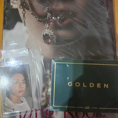 BTS Jungkook Special 8 Photo Folio Golden