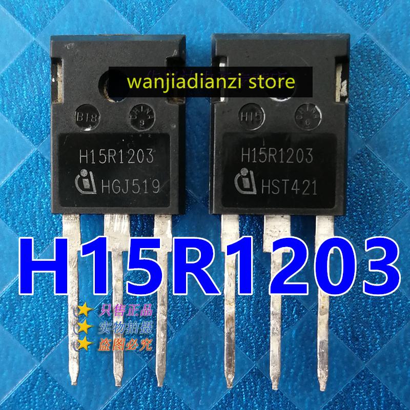 2 Stück Original H15R1203 H15R120 H15R1202 Transistoren, Leistungsröhre, Diode IGBT Induktionskochfeld Leistungsröhre