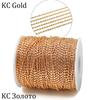 2M/lot Gold Cylindrical Bamboo Beads ball Sausage Chains For DIY Necklaces Bracelet Jewelry Making Supplies Accessories