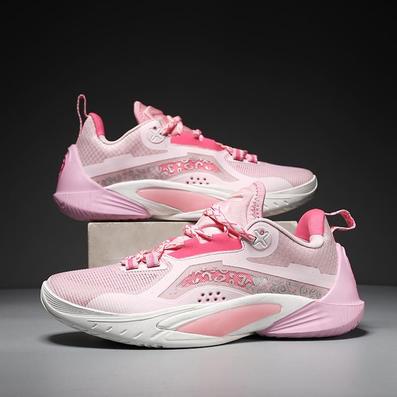 Tênis de basquete masculino, respirável, com amortecimento, antiderrapante, para corrida, academia, treinamento, tênis de basquete atlético para mulheres