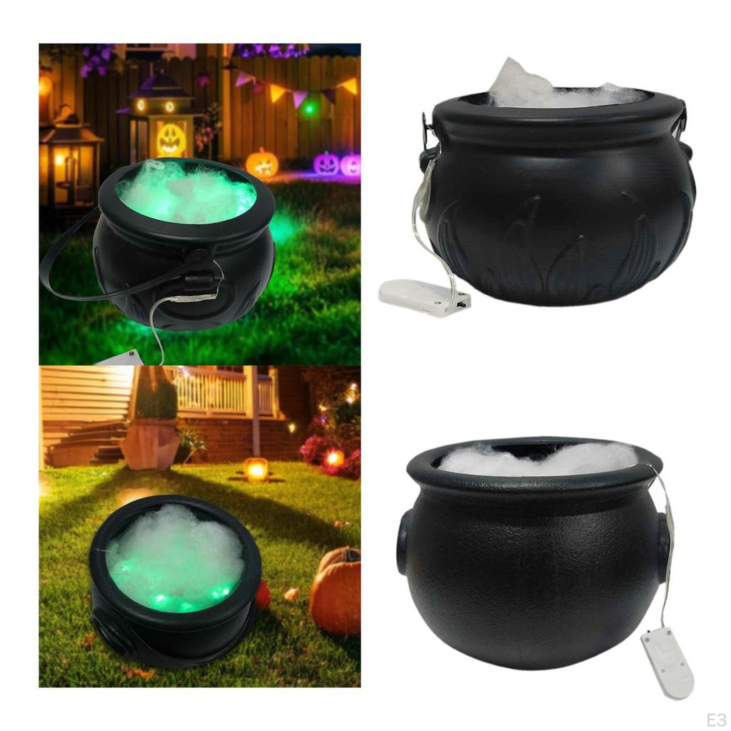 Witch Candy Bowl Halloween Gift Spooky Scary Novelty Party Supplies Photo Prop for Porch Table