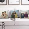 Heiße TV-Show W-Wenn das Leben dir Mandarinen gibt Wohnzimmer Kopfteil Schlafzimmer Büro Kissen Kissen Sofa Nickerchen Zeit Kissenbezug