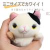 Shinada Global Mochi Series Mochi Neko Siamese (mini) 7 X 5 X 14cm Plush Cat Animal MONE-0088S