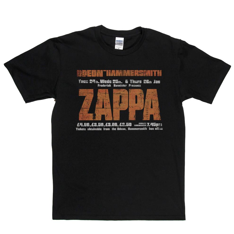 Zappa Odeon Gig Poster Unisex T-Shirt S-4XL S разноцветный