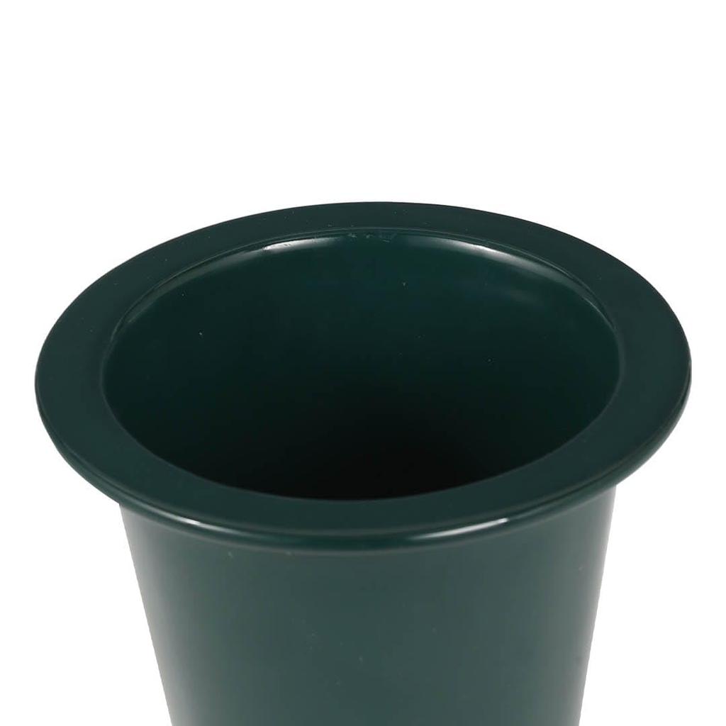 Dulton Botany Long Pot L Green A flower pot decorated with an embossed logo and earth BOTANY height diameter colors, tall, No. 6, 18.4 cm, 18.7 cm,